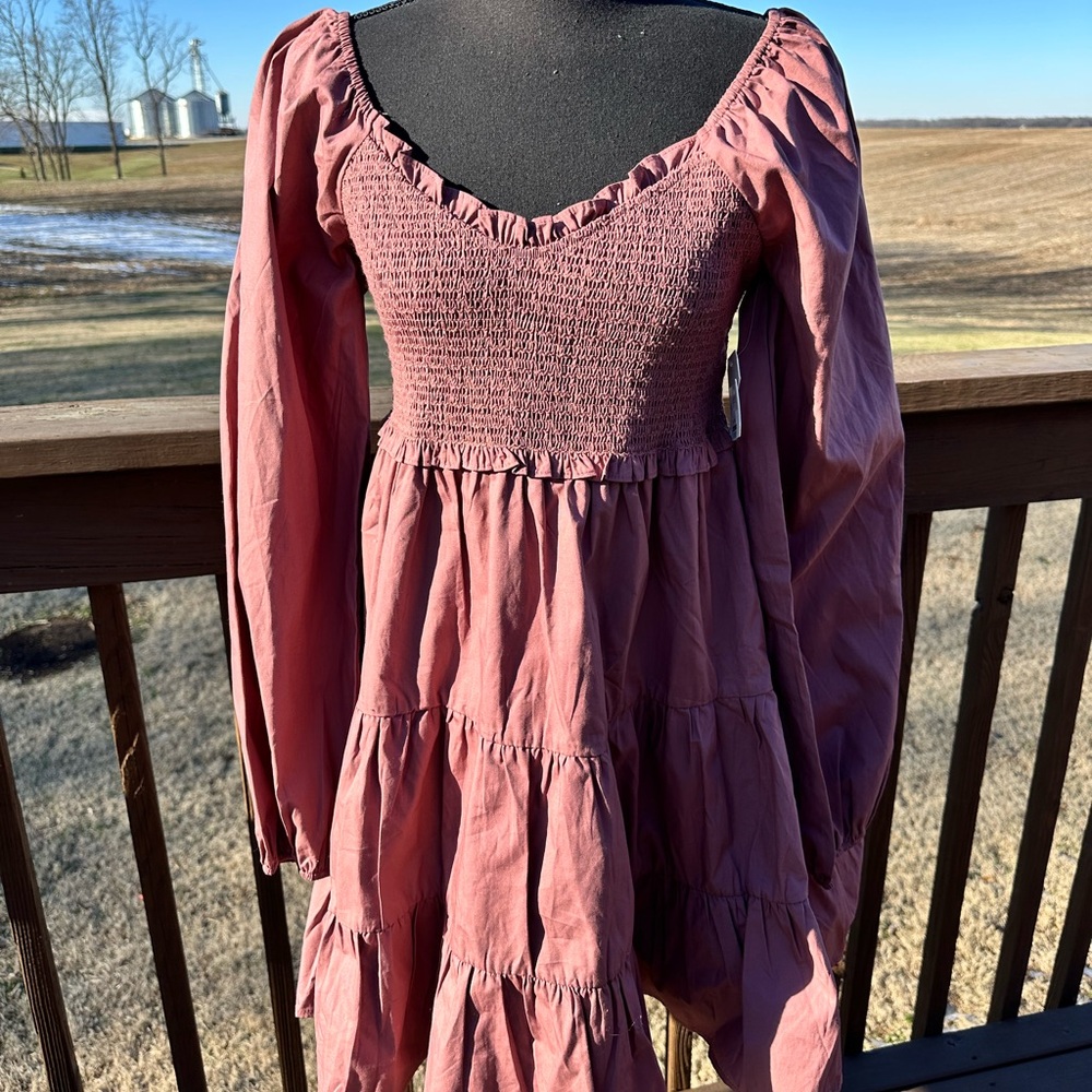 Altar’d State Size Large Smocked Dress - NEW with tags